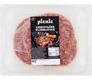 PICNIC Leskovačka pljeskavica
MPC 30.7.2026=4,59€ PICNIC Leskovačka pljeskavica
MPC 30.7.2026=4,59€