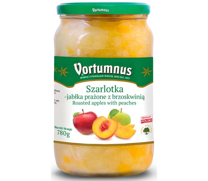 Vortumnus Szarlotka z brzoskwinią 780 g