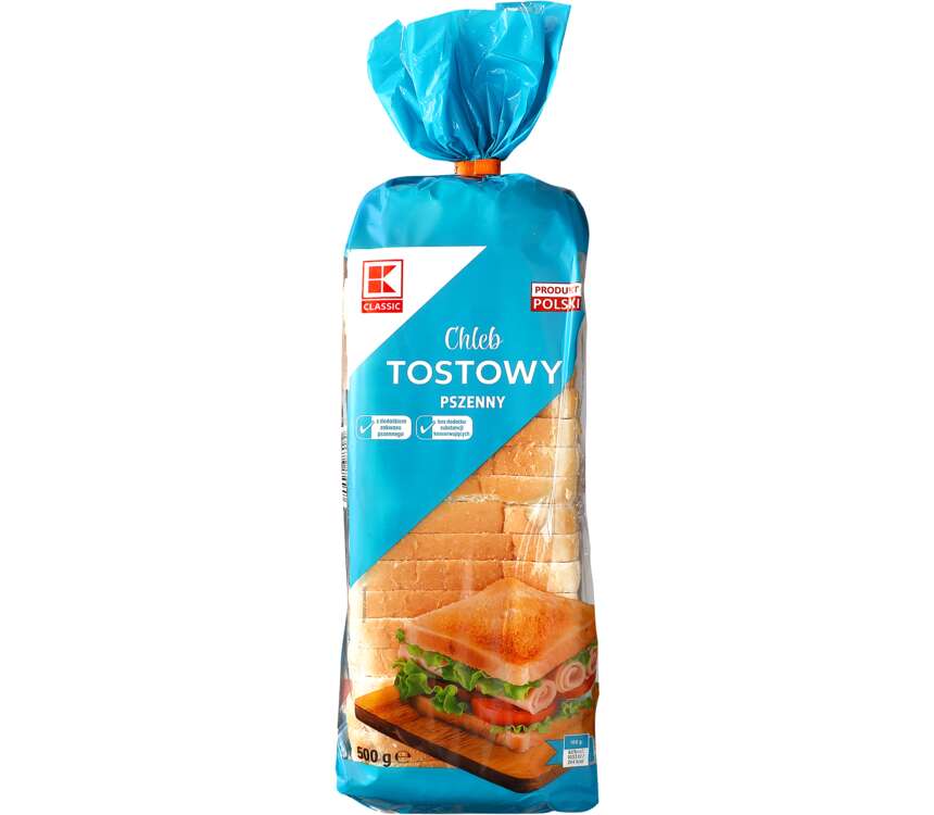 K-Classic Chleb tostowy pszenny 500 g