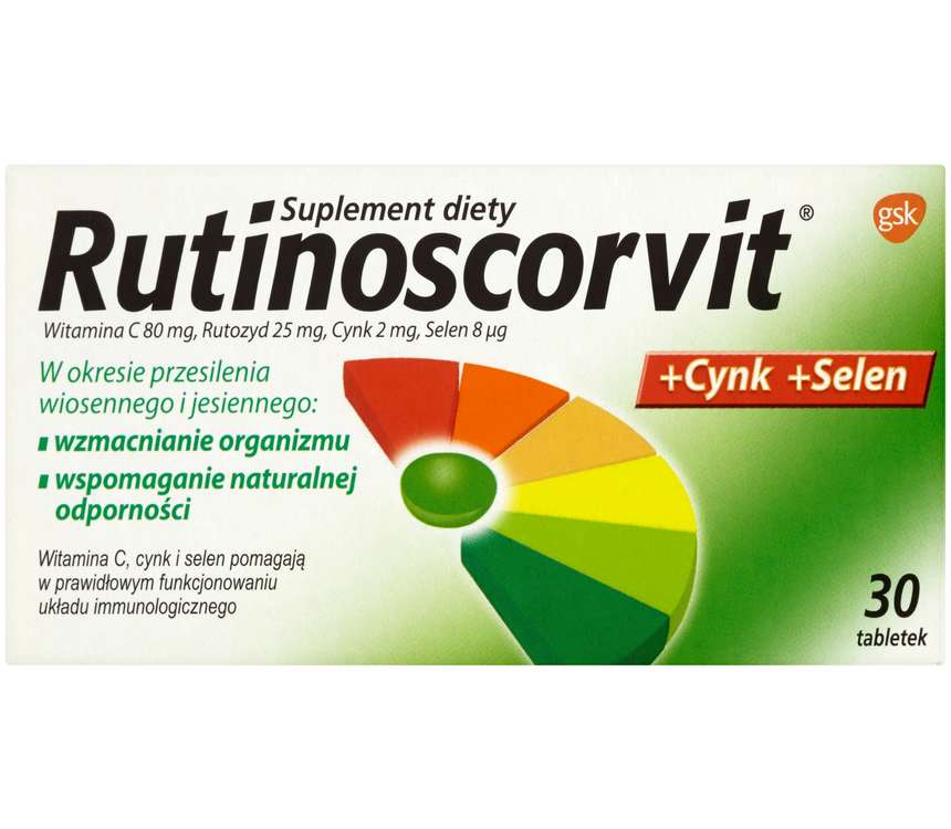 Rutinoscorvit Tabletki uodparniające 30 szt