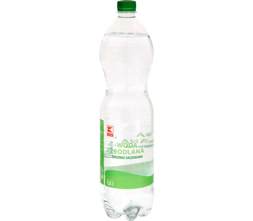 K-Classic Woda źródlana lekko gazowana 1,5 L