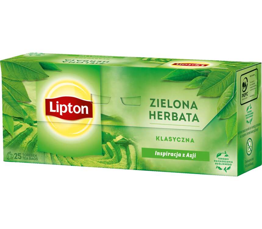 Lipton Herbata zielona classic 25x1,3 g kaufland.pl