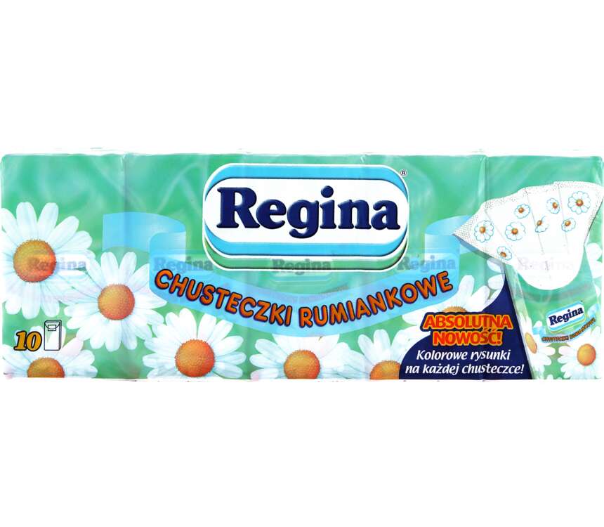 Regina Chusteczki higien. Rumiankowe 10x9 szt