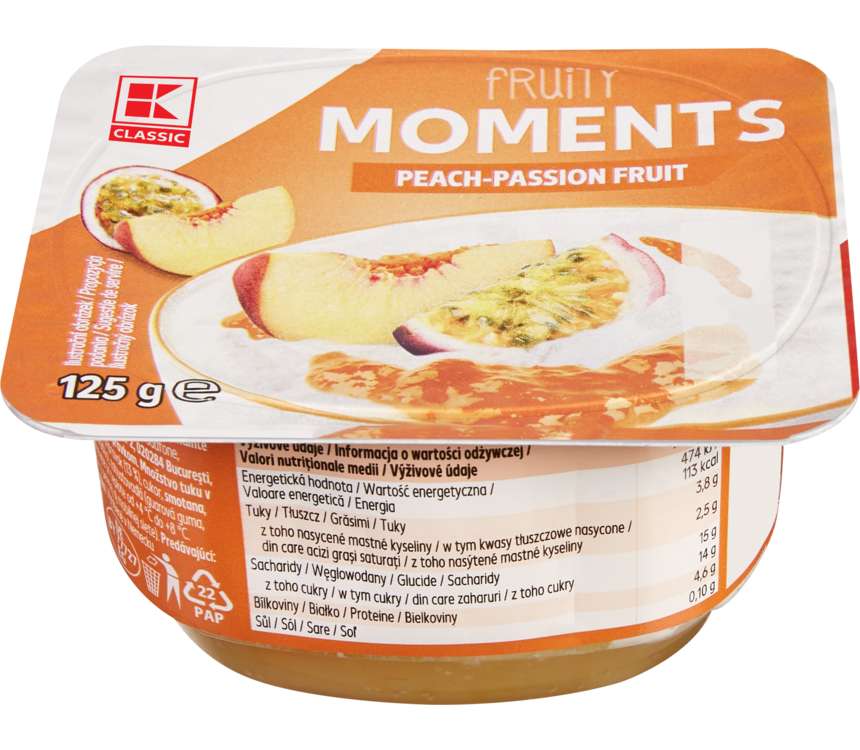 K-Classic Twarożek owocowy różne smaki 125 g