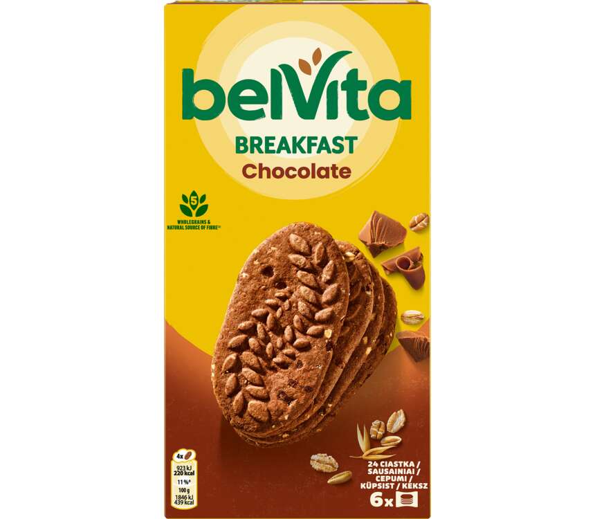 BelVita Ciastka zbożowe kakao 300 g kaufland.pl
