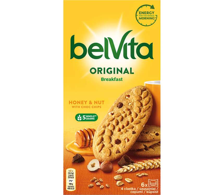 BelVita Ciastka zbożowe orzech-czekolada 300 g kaufland.pl