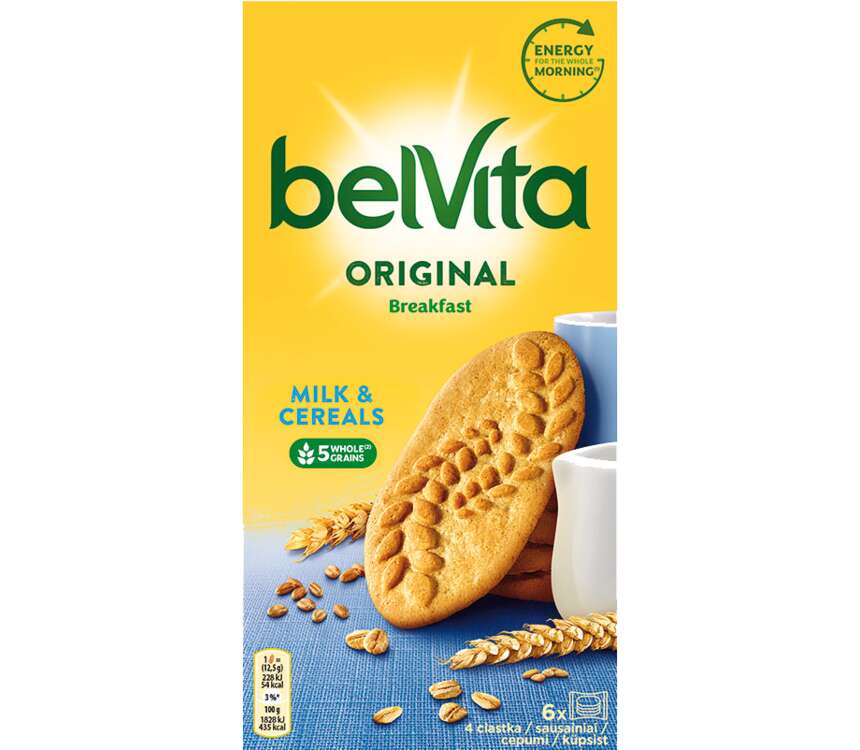 BelVita Ciastka zbożowe zboża i mleko 300 g kaufland.pl