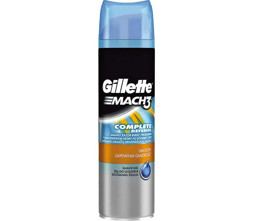 Gillette Mach3 Żel do golenia Close&Smooth 200 ml