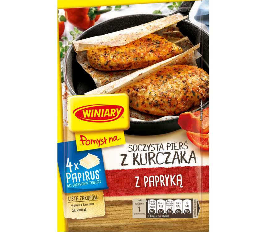 Winiary Pomysł na... Papirus paprykowy 23,2 g kaufland.pl