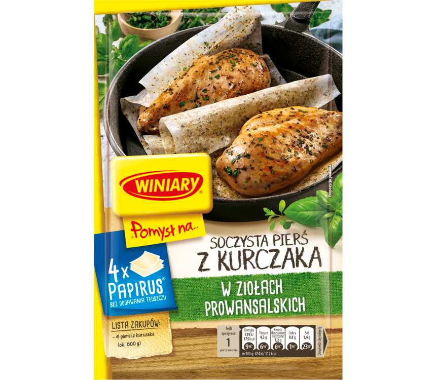 Winiary Pomysł na... Papirus prowansalski 23,4 g kaufland.pl