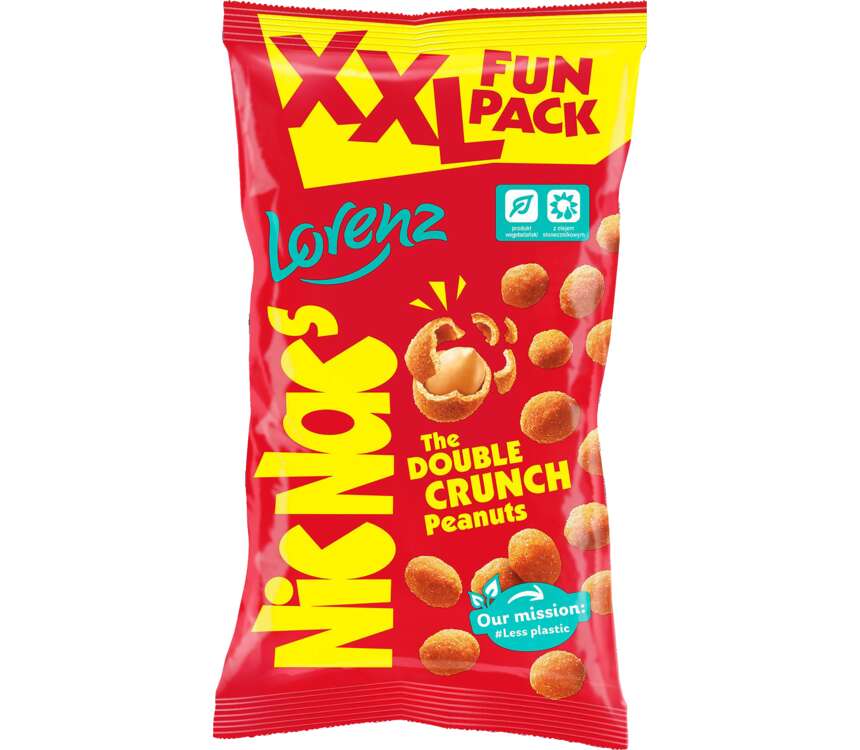 Nic Nacs XXL Orzeszki ziemne w chrupiącej skorupc 250 g kaufland.pl