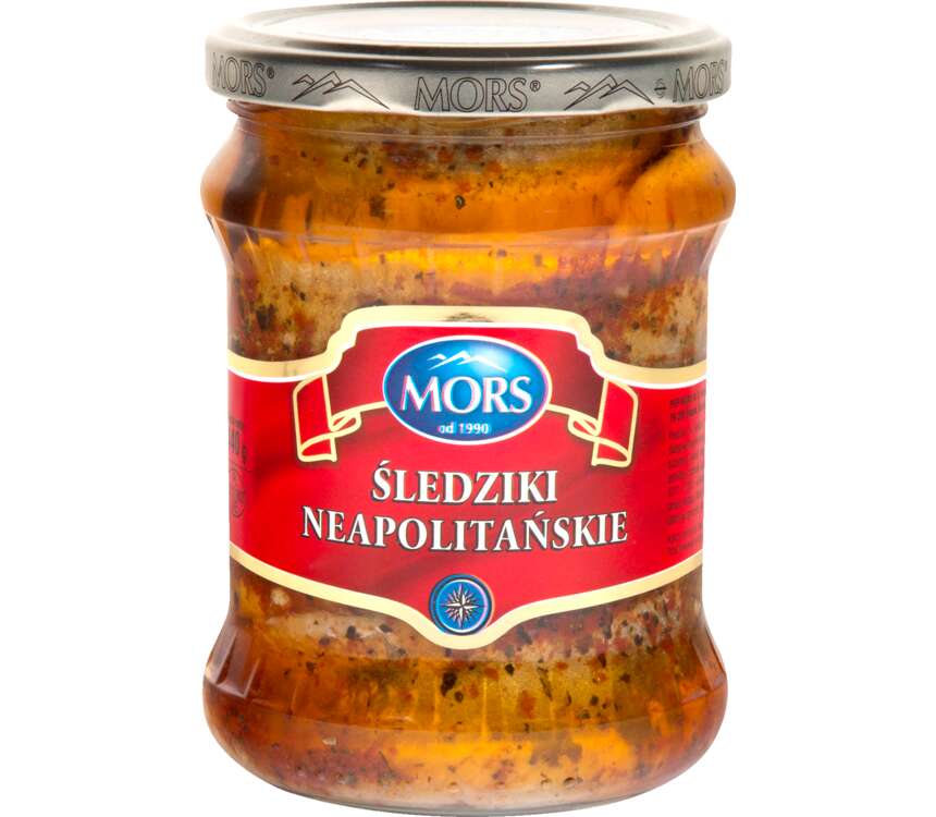 Mors Śledziki neapolitańskie 260/440g