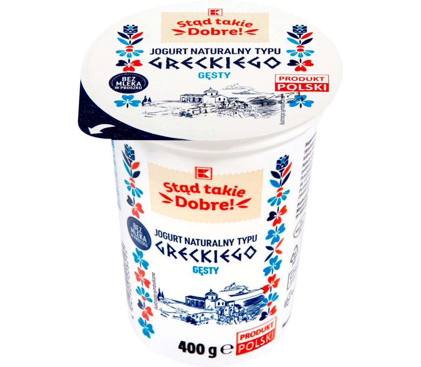 K-Classic Jogurt naturalny grecki tł. 10% 400 g