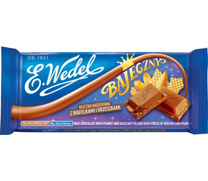 E. Wedel Czekolada mleczna Bajeczna 100 g