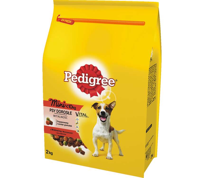 Pedigree Karma dla psa sucha wołowina-warzywa 2 kg