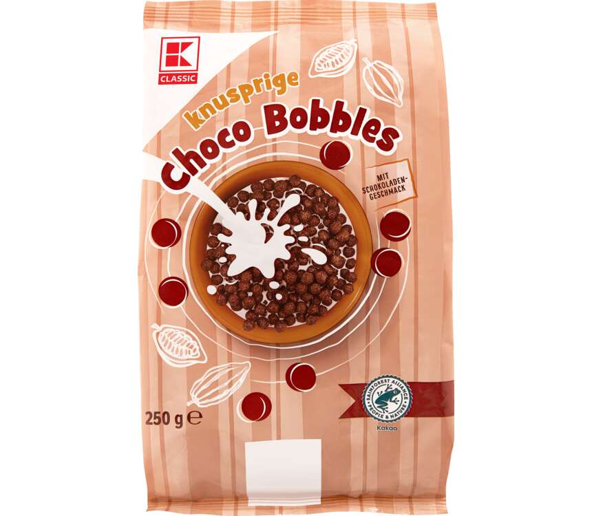 K-Classic Kuleczki czekoladowe Choco Bobbles 250 g