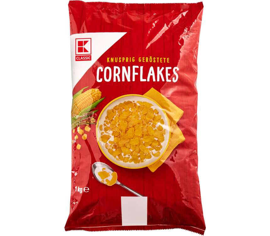 K-Classic Płatki śniadaniowe Corn Flakes 1 kg