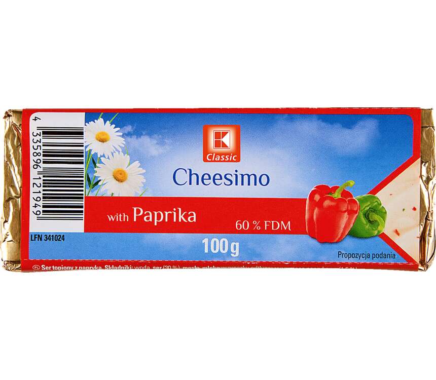 K-Classic Ser topiony z papryką 100 g