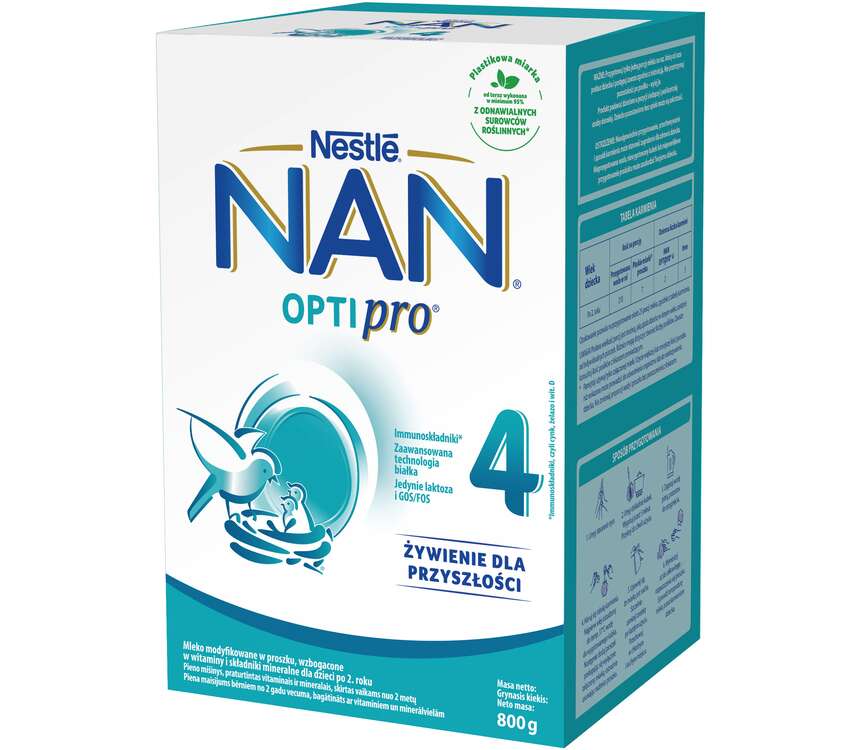 NAN PRO 4 Mleko modyfikowane 25M 2x400 g