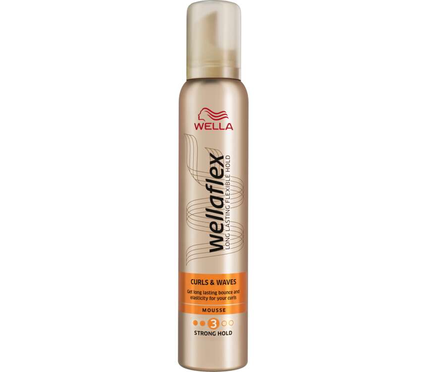 Wellaflex Pianka do włosów loki i fale 200 ml