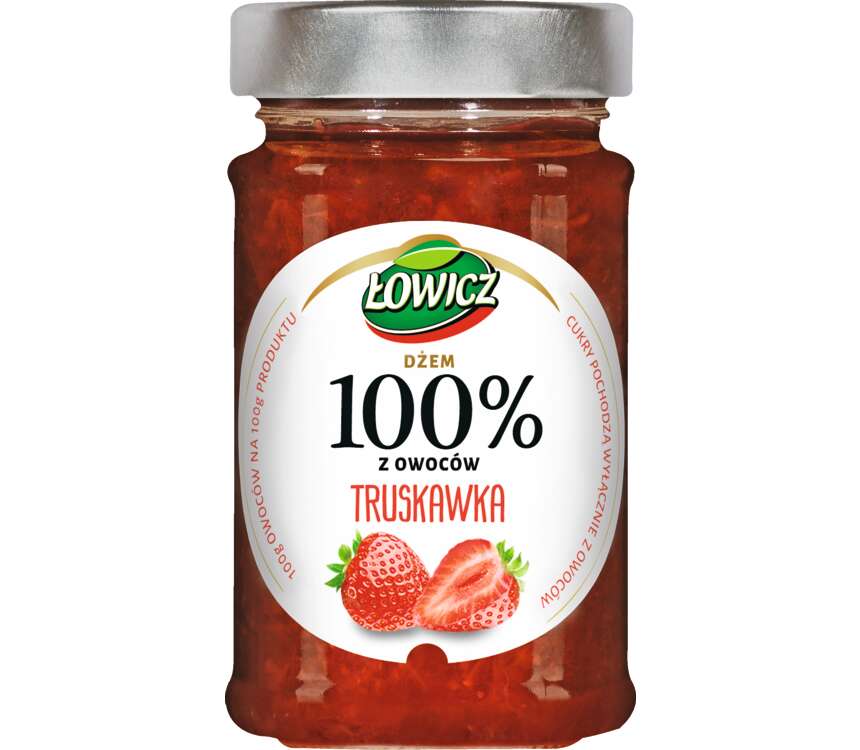 Łowicz 100% z owoców truskawka 220 g kaufland.pl