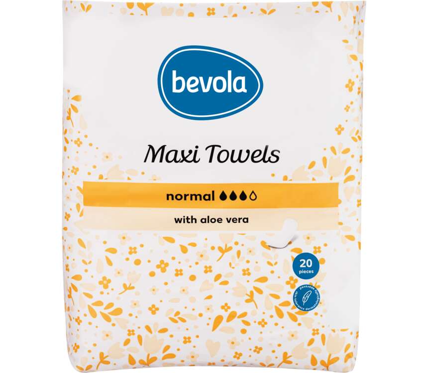 Bevola Podpaski Maxi Normal Aloe Vera 20 szt.