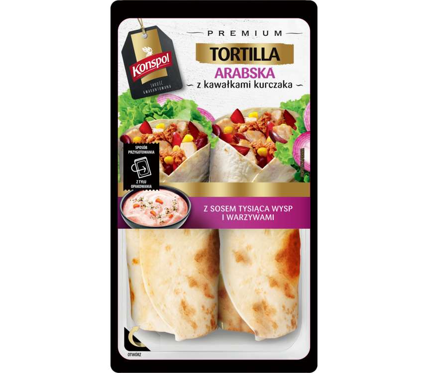 Konspol Tortilla arabska 250 g
