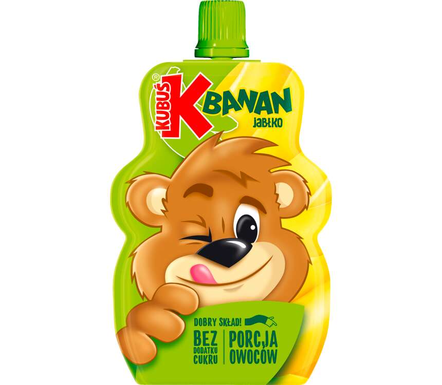 Kubuś mus 100% banan 100g kaufland.pl