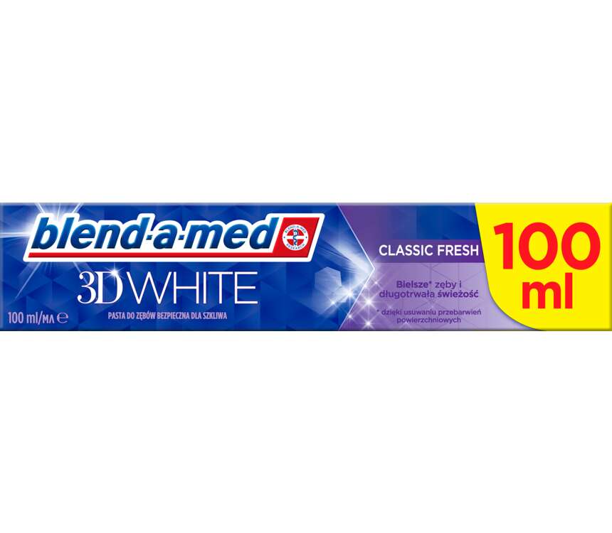 Blend-a-med 3D White Pasta do zębów White 100 ml