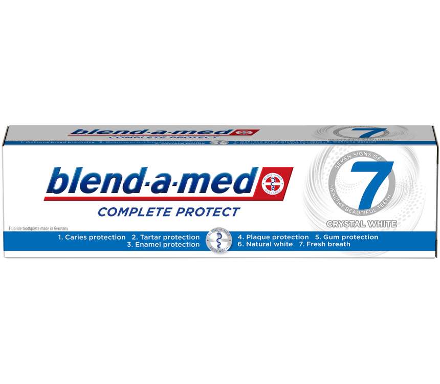 Blend-a-med Complet7 Pasta do zębów White 100 ml kaufland.pl