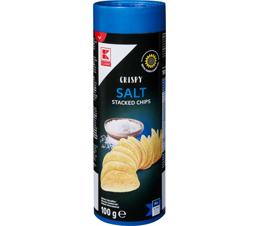 K-Classic Chipsy ziemniaczane solone 100 g