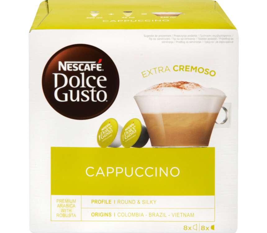 Nescafe Dolce Gusto Kapsułki z kawą Cappuccino 200g