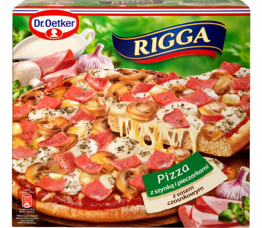 Dr.Oetker Rigga Pizza z szynką piecza. i s. czosn. 270 g kaufland.pl