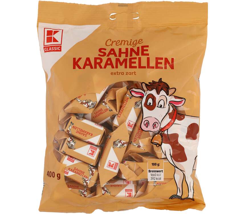 K-Classic Cukierki Krówki śmietankowe 400 g