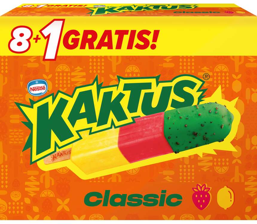 Nestle Lody Kaktus 8+1 gratis 9x45 ml
