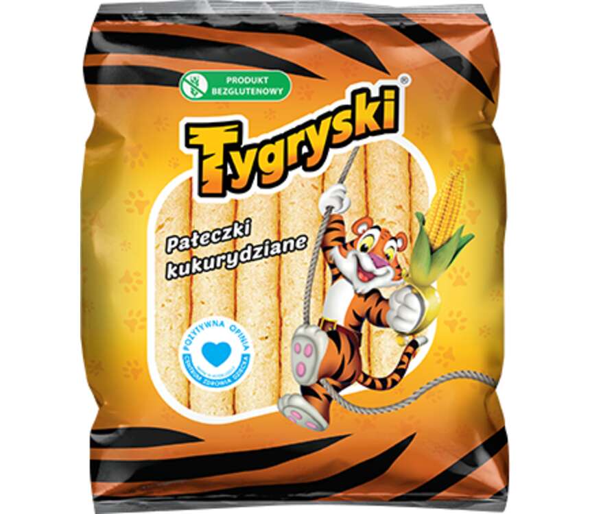 Tygryski Pałeczki kukurydziane 60 g