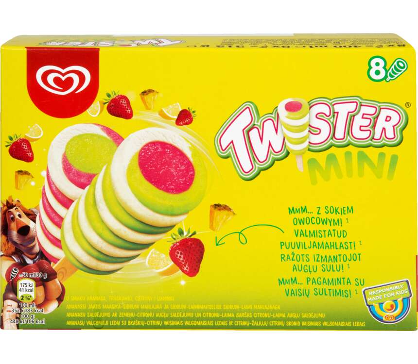 Twister Mini multipack  8x50 ml