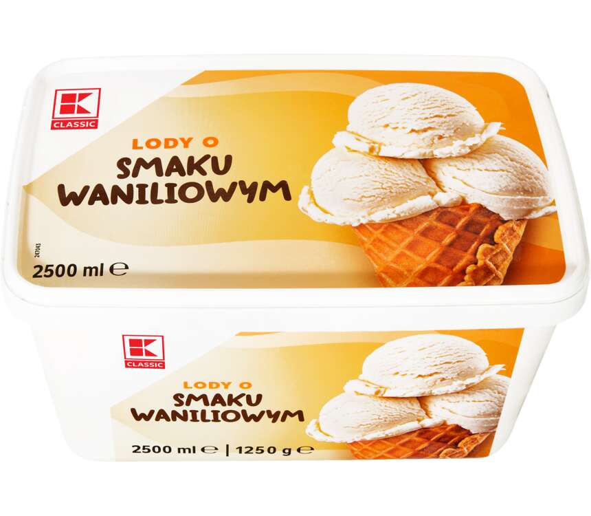 K-Classic Lody waniliowe 2,5 L