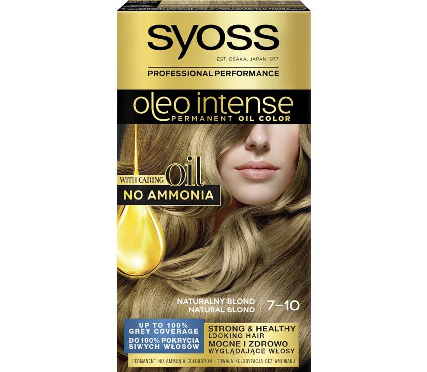 Syoss Oleo Intense Farba do włosów naturalny blond 7-10