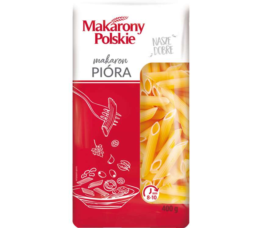 Makarony Polskie Makaron Pióra 400 g