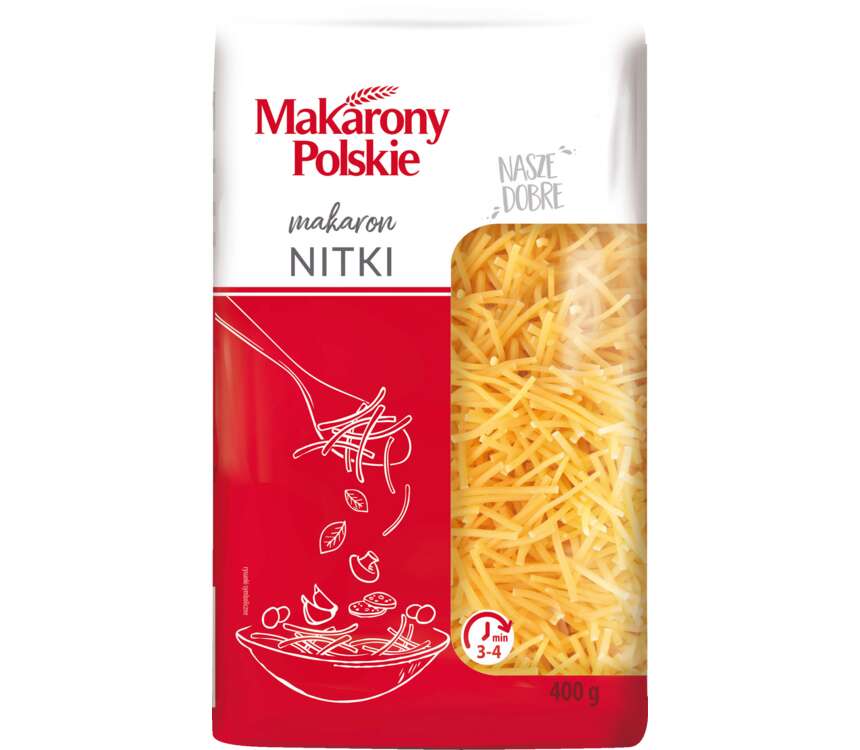 Makarony Polskie Makaron Nitki 400 g