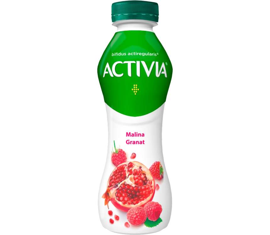 Danone Activia Jogurt pitny malina-granat 300 g kaufland.pl