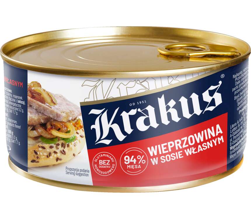 Krakus Wieprzowina w sosie własnym 300 g kaufland.pl