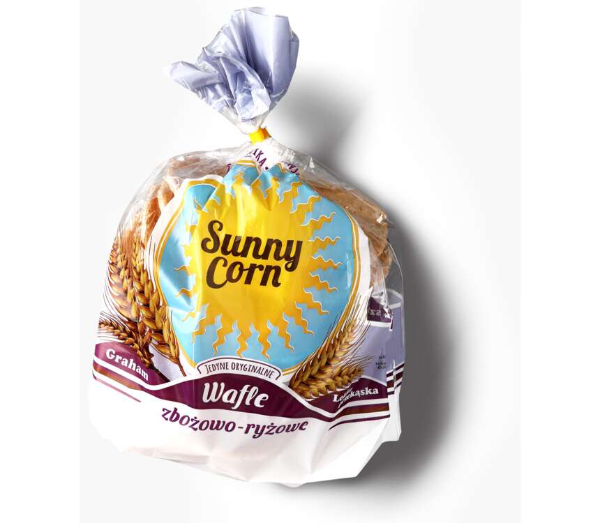 Sunny Corn Wafle zbożowo-ryżowe graham 60 g