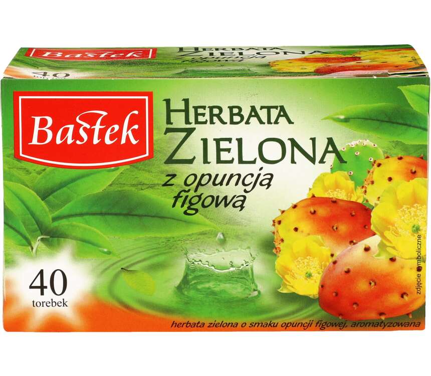Bastek Herbata zielona z opuncją figową 40x1,75g