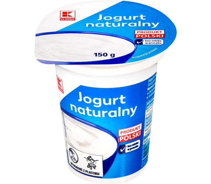 K-Classic Jogurt naturalny tł. 0% 150 g