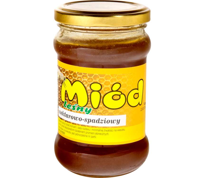 Miód leśny nektarowo-spadziowy 370 g