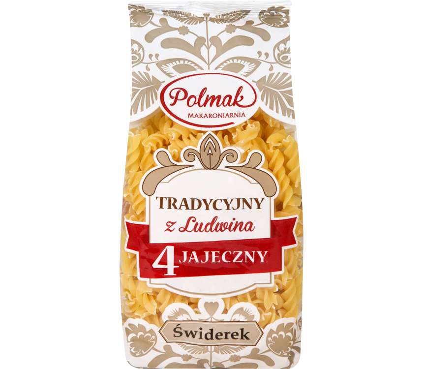 Polmak Makaron świderek 4-jajeczny 250 g