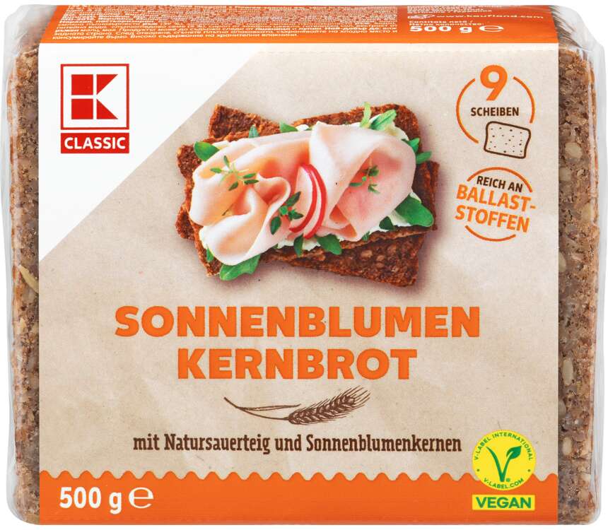 K-Classic Chleb z pestkami słonecznika 500 g