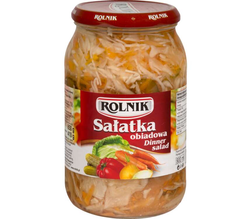 Rolnik Sałatka obiadowa  410/850g kaufland.pl